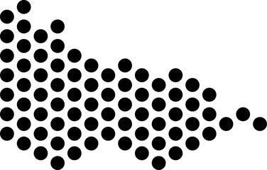 Hexadotted Map of Victoria