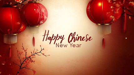 Background illustration with text Happy Chinese New Year. Oriental festive art design and product images. For sale banner, wallpaper, cover, invitation, posters, flyers, greeting cards and banner