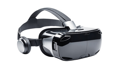 virtual reality headsets, VR Glass isolated on a transparent or white background
