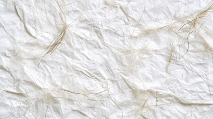 Obraz premium Textured Paper with Hair Strands Background