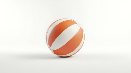 Volleyball ball isolated on white background