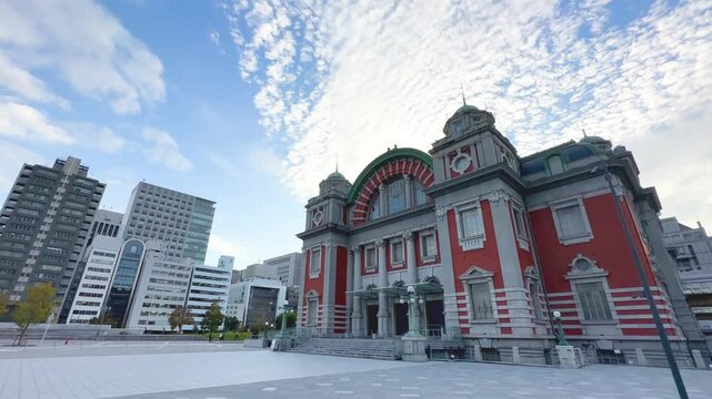大阪北浜の中之島公会堂の風景