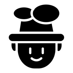 Butcher Solid Icon