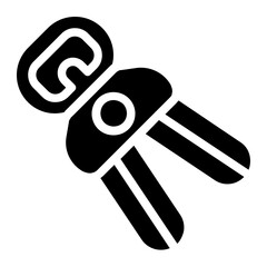 Can Opener Solid Icon