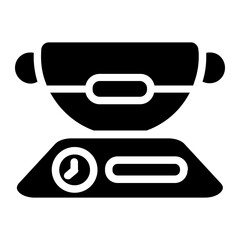 Fryer Solid Icon