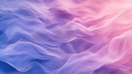 Obraz premium Soft Flowing Fabric with Gradient Color Patterns