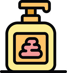 This dispenser bottle is containing hair removal cream for your beauty routine