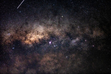 The Star Filled Night Sky of the Milky Way Galaxy