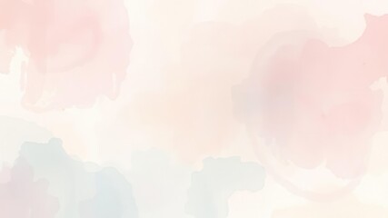 Fototapeta premium Soft and dreamy watercolor background in pastel colors, artistic, elegant