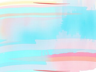 Vibrant aquamarine watercolor stripes layered to create a beautifully abstract design, multilayered, design