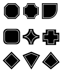 black and white frames