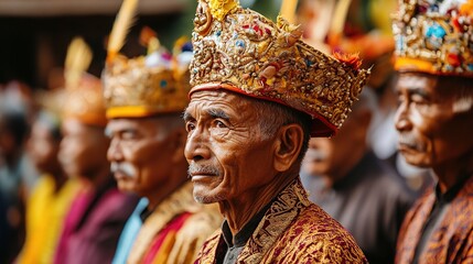 Fototapeta premium Indonesian Traditional Ceremony