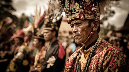 Fototapeta premium Indonesian Traditional Headwear