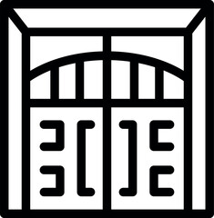 Protecting property and enhancing curb appeal, gate offers robust security and privacy