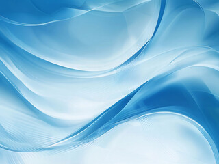 Fototapeta premium Blue Curved Pattern Background Image, Texture, Banner, Advertising, Poster, Graphics