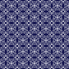 stitch Japanese Sashiko pattern embroidery abstract seamless geometric ornaments white stitch line artwork indigo blue background fashion design template decoration hand drawn printed needlework quilt