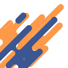 modern abstract geometric corner illustration