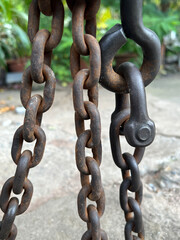 chain in industry site