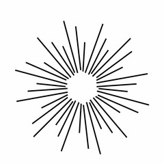 Obraz premium illustration of kinetic geometric design elements