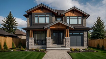 Fototapeta premium Front design of house 