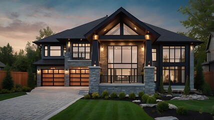 Front design of house 