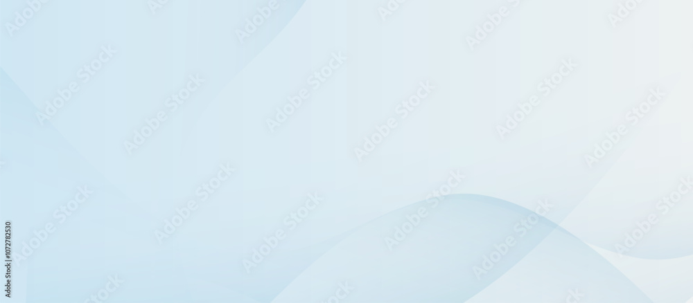 Aufkleber soft pastel abstract background with gentle curves and light gradient