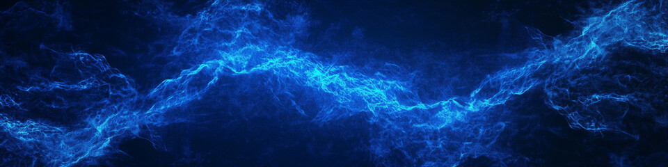 Binary data stream on digital screen, showcasing flowing blue binary code in matrix-like pattern. Ideal background for technology, digital security, data analysis, and information technology concepts,