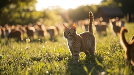 Cat Herders Day, copy space