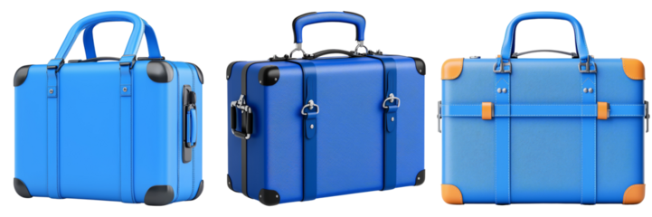 Stylish Blue Luggage Collection A Blend of Functionality and Design for Modern Travelers