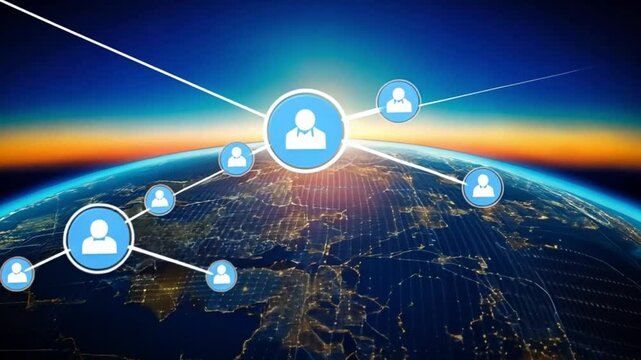 グローバルネットワークが広がっていくテクノロジーとデータ接