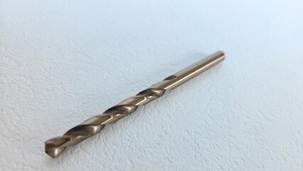 High Speed Steel Twist Drill Bit Cobalt size 6mm Suitable for Metal isolated on white background
