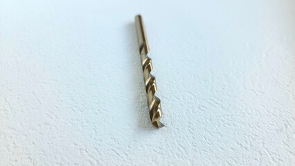 High Speed Steel Twist Drill Bit Cobalt size 6mm Suitable for Metal isolated on white background