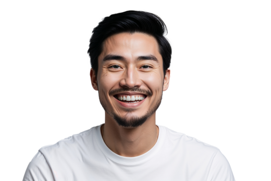 portrait of an Asian man