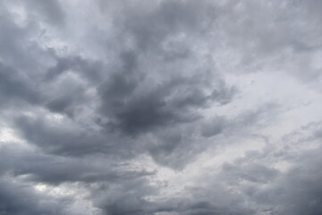 blue sky and white cloud background, cloudy in rainny season