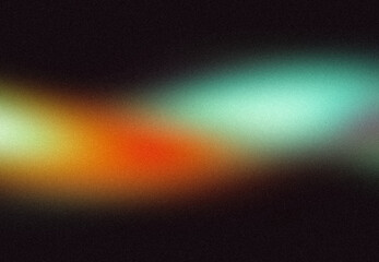Dark glowing orange magenta blue color grainy gradient, aesthetic texture effect, glowing overlay effect background, light leaks colorful noisy gradient texture.