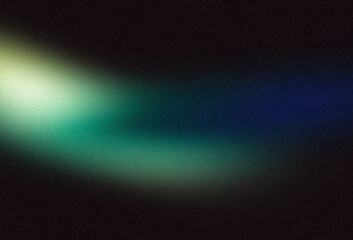 Dark glowing blue green cyan color grainy gradient, aesthetic texture effect, glowing overlay effect background, light leaks colorful noisy gradient texture.