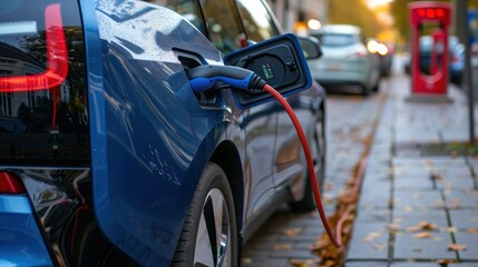 Close Up Photo of Electric Car Charging Stations The Future of Transportation That Is Very Interesting