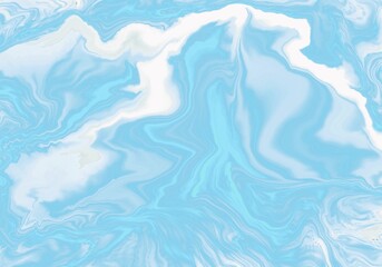 Fototapeta premium Draw a background similar to the one in Procreate, in a blue tone.