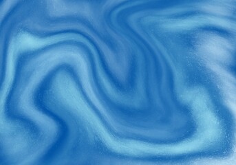 Abstract marbled acrylic paint ink painted waves painting texture colorful background banner - Bold colors, rainbow color swirls wave in Procreate