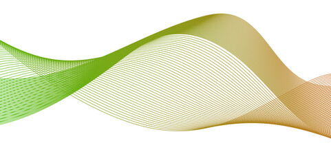 Modern abstract glowing technology Dynamic flowing wave blend wave green and pink futuristic sound transparent lines design element background.	
