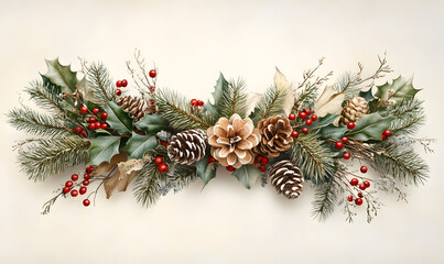 Christmas and New Year designs with festive ornaments, golden snowflakes, cozy wreaths, and sparkling holiday accents for wallpaper and greeting cards