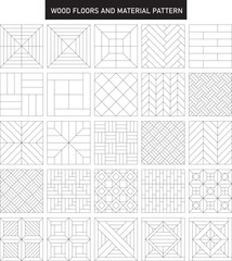 wood floor and materail paatten line, wood floor and materail paatten.