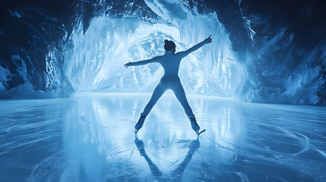 An exciting ice skating competition featuring creative routines and artistic performances.