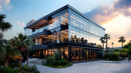 Obraz premium Real Estate Market Trends about Construction Pauses, Investment Recovery, and Urban Development Shifts.