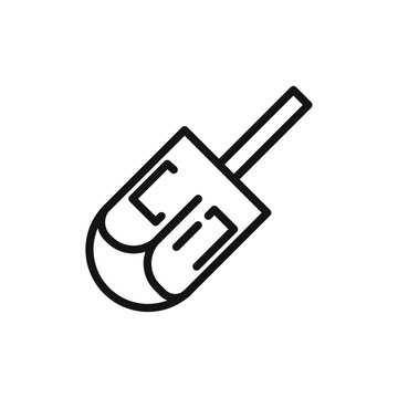 recommend clip art: dreidel icon vector line logo art