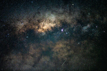 The Star Filled Night Sky of the Milky Way Galaxy