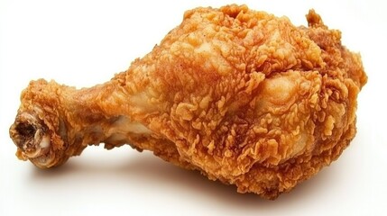 Crispy Golden Fried Chicken Leg Piece