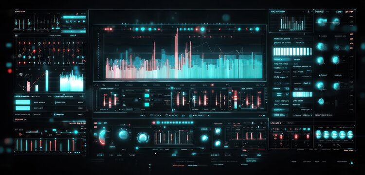 Music production software interface displays a user-friendly graphic layout of tracks and samples.