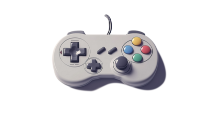 90's gameplay white background