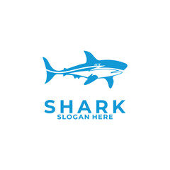 Shark Logo Design Template Vectors